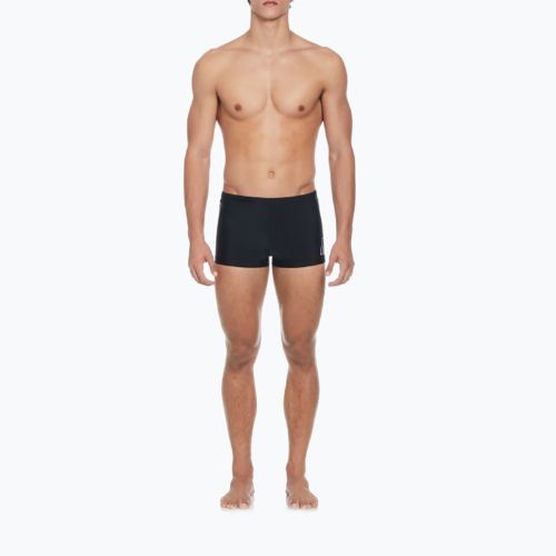 Boxer da bagno uomo Nike Logo Square nero