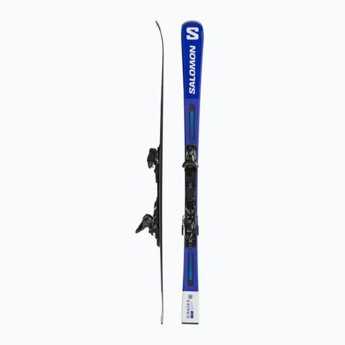Sci da discesa Salomon S/Race 8 + attacchi M11 GW race blu/bianco