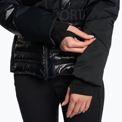 Giacca da sci donna Sportalm Saturday m.Kap+P nero