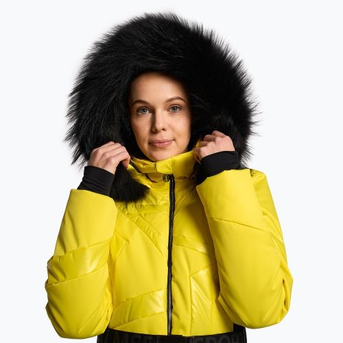 Giacca da sci donna Sportalm Saturday m.Kap+P giallo fiammante