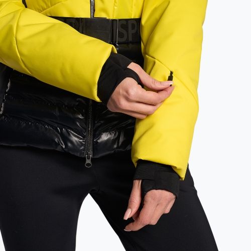 Giacca da sci donna Sportalm Saturday m.Kap+P giallo fiammante