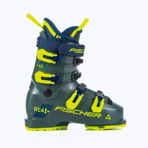 Scarponi da sci Fischer RC4 60 JR GW per bambini grigio rhino/grigio rhino