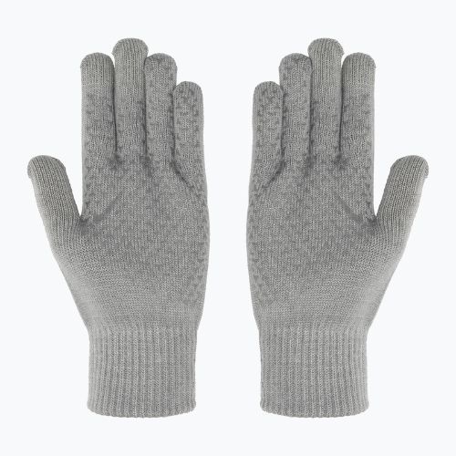 Guanti invernali Nike Knit Tech e Grip TG 2.0 grigio particella/grigio particella/nero