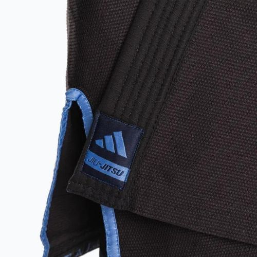 GI per il jiu-jitsu brasiliano adidas Challenge 2.0 nero/blu sfumato