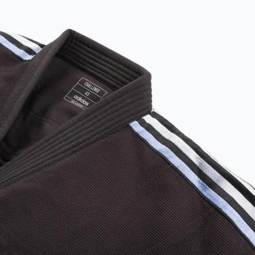 GI per il jiu-jitsu brasiliano adidas Challenge 2.0 nero/blu sfumato