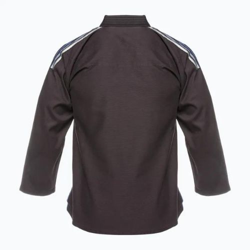 GI per il jiu-jitsu brasiliano adidas Challenge 2.0 nero/blu sfumato