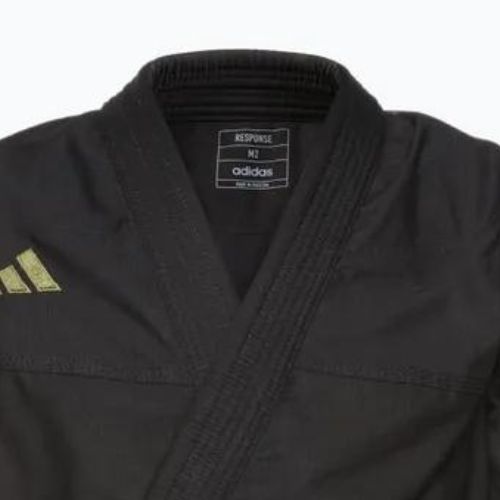 GI per il jiu-jitsu brasiliano adidas Response 2.0 nero