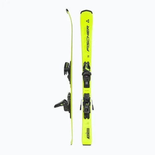 Sci da discesa per bambini Fischer RC4 Race Jr Jrs (70-120) + attacchi FS4 CA Jrs