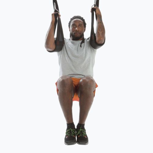 Sveltus AB Sling x2 manicotti neri per l'allenamento dei muscoli addominali