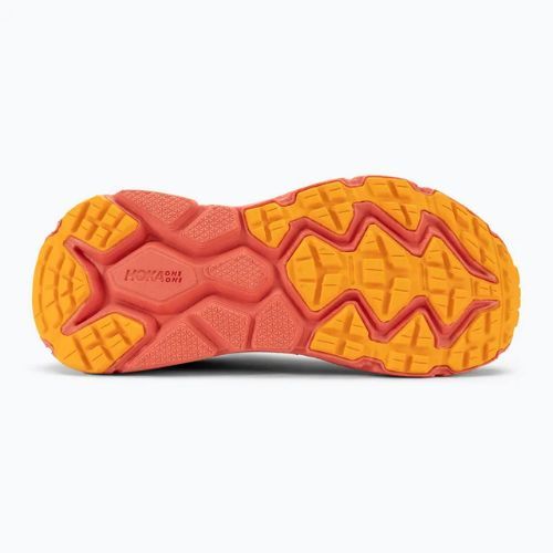 Scarpe da corsa da donna HOKA Challenger ATR 6 GTX blu/corallo camelia