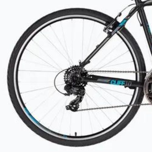 Kellys Cliff 10 cross bike nero/blu