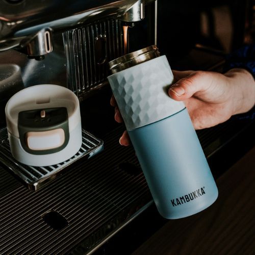 Tazza termica Kambukka Etna Grip da 500 ml, colore blu ventilato