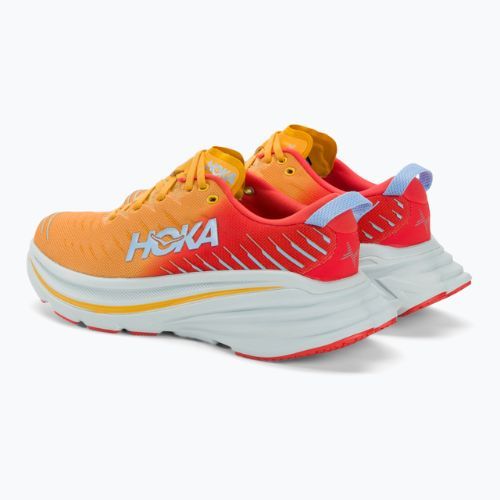 HOKA Bondi X fiesta/giallo ambra scarpe da corsa da uomo