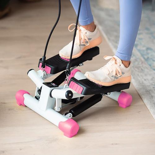 Stepper diagonale HMS S3033 bianco/rosa