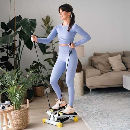 Stepper inclinato HMS S3033 bianco/giallo