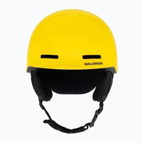 Casco da sci Salomon Orka giallo vivo per bambini