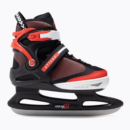 Pattini per bambini ATTABO ICEBLADE 01 nero/rosso