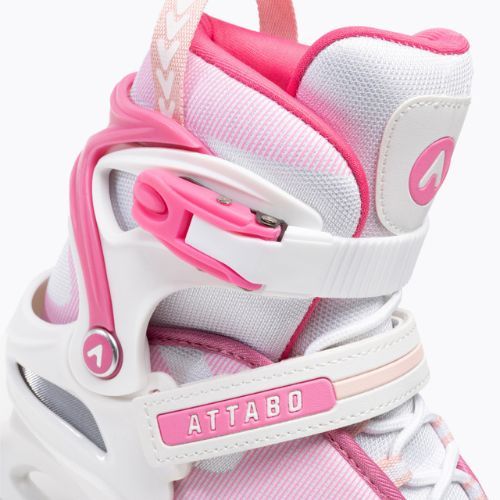 Pattini per bambini ATTABO ICEBLADE 01 bianco/rosa