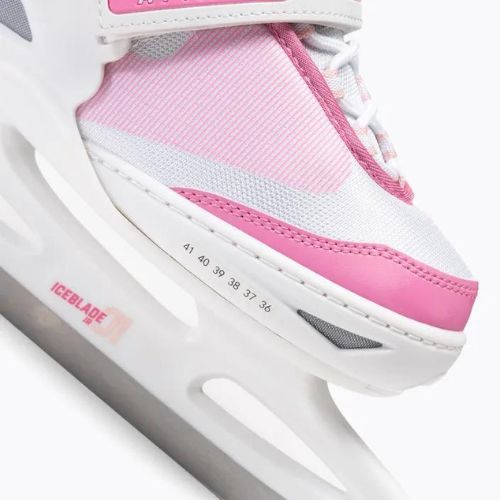 Pattini per bambini ATTABO ICEBLADE 01 bianco/rosa