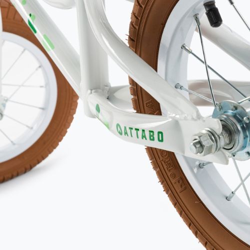 ATTABO Ace 12" bicicletta da corsa campestre bianca