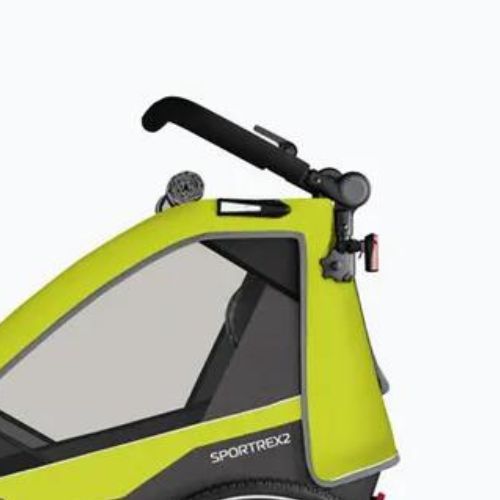 Rimorchio per bicicletta Qeridoo Sportrex 2 nuovo verde lime