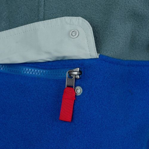 Patagonia Synch felpa in pile Anorak passaggio blu