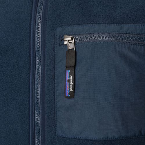 Felpa in pile da uomo Patagonia Synch new navy