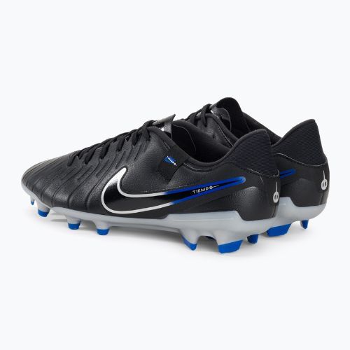 Nike Tiempo Legend 10 Academy MG scarpe da calcio nero / cromo / iper reale