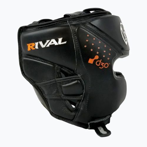 Casco da boxe Rival Intelli-Shock Headgear nero