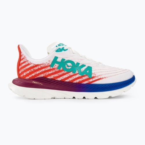 Scarpe da corsa da uomo HOKA Mach 5 bianco/fiamma