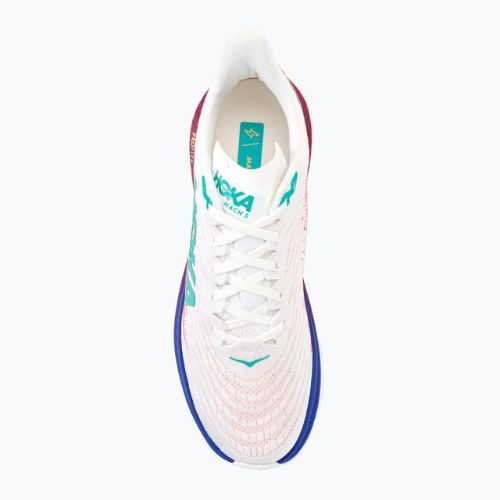 Scarpe da corsa da uomo HOKA Mach 5 bianco/fiamma