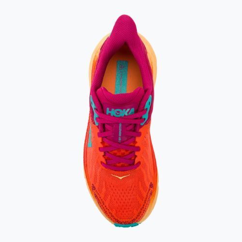 Scarpe da corsa da donna HOKA Challenger ATR 7 flame/cherries jubilee