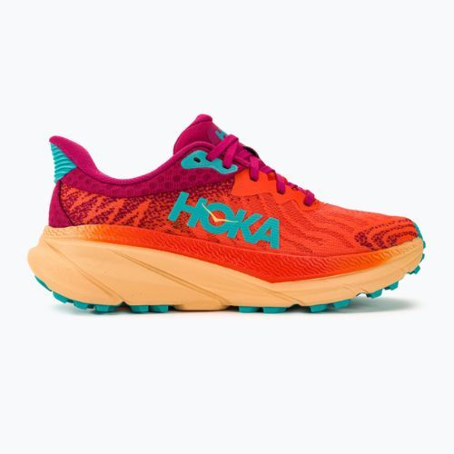 Scarpe da corsa da donna HOKA Challenger ATR 7 flame/cherries jubilee
