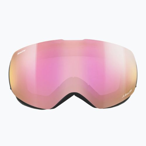Occhiali da sci Julbo Shadow Reactiv ad alto contrasto nero/rosa/rosa flash