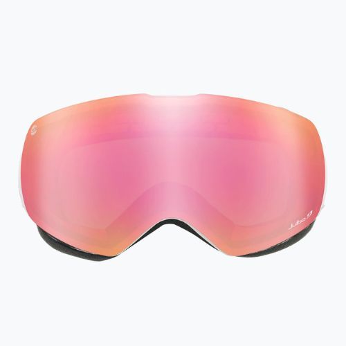 Occhiali da sci Julbo Moonlight bianco/rosa/rosa flash