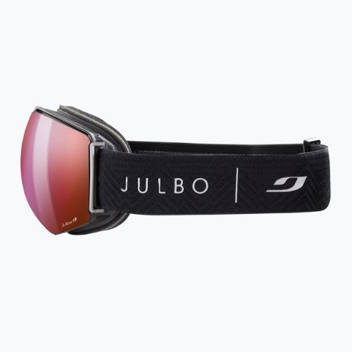 Occhiali da sci Julbo Lightyear Reactiv ad alto contrasto nero/grigio/flash a infrarossi