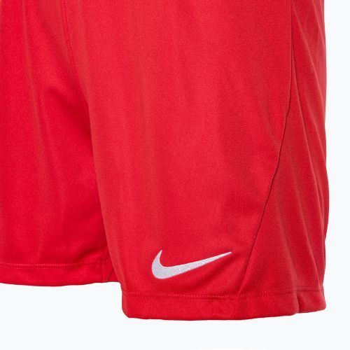 Pantaloncini da calcio Nike Dri-FIT Park III Knit da donna rosso università/bianco