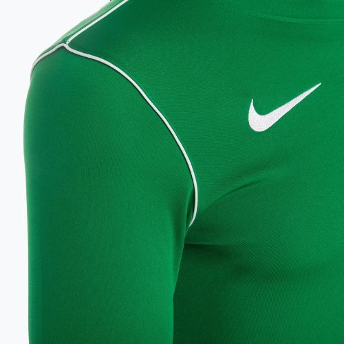Uomo Nike Dri-FIT Park 20 Crew verde pino/bianco calcio a maniche lunghe