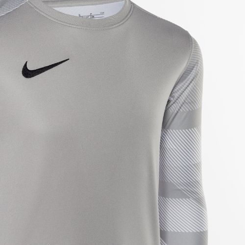 Maglietta da portiere Nike Dri-FIT Park IV Bambino grigio peltro/bianco/nero