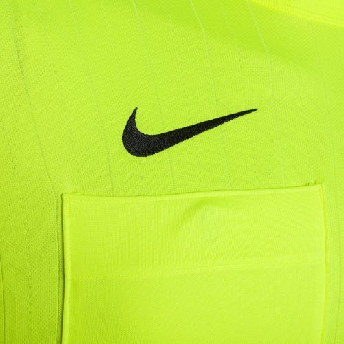 Maglia a maniche lunghe da calcio Nike Dri-FIT Referee II volt/nero da uomo