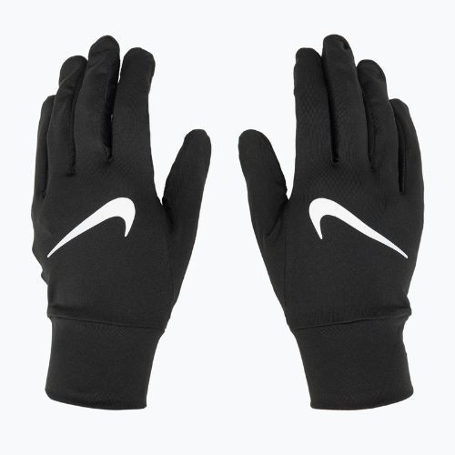 Guanti da corsa Nike Accelerate RG da uomo nero/nero/argento