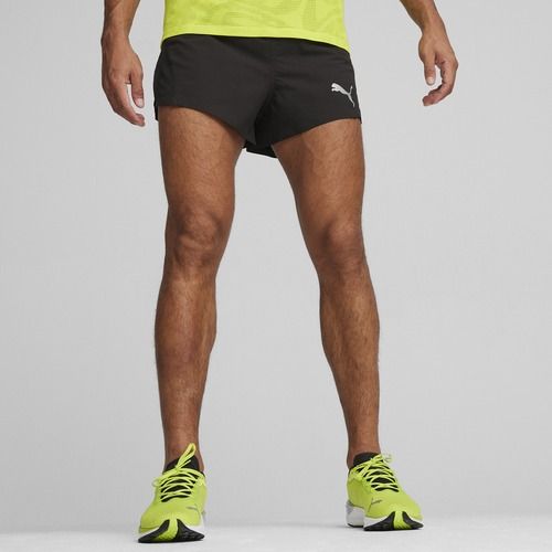 Pantaloncini da corsa PUMA Run Ultraweave Velocity 3" Split neri da uomo