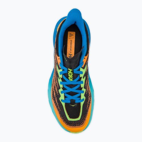 Scarpe da corsa da uomo HOKA Speedgoat 5 solar flare/blu diva