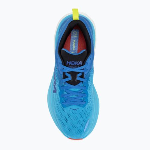 Scarpe da corsa da uomo HOKA Bondi 8 blu virtuale/giornata balneare
