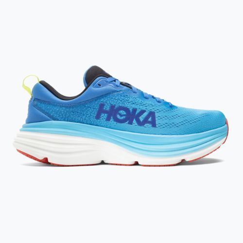 Scarpe da corsa da uomo HOKA Bondi 8 blu virtuale/giornata balneare