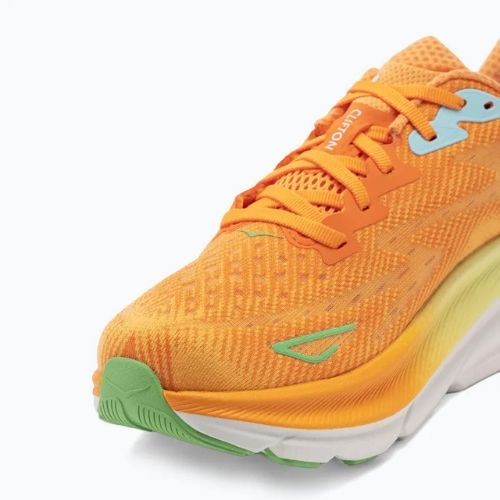 Scarpe da corsa da uomo HOKA Clifton 9 solar flare/sherbet