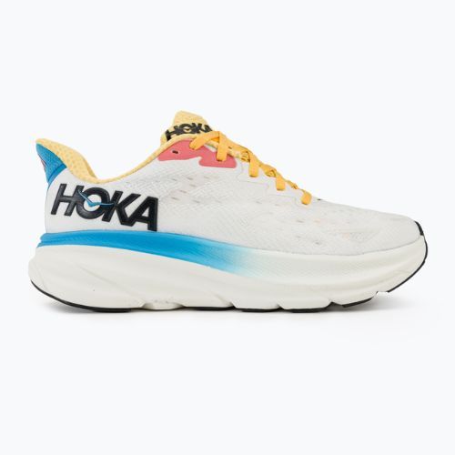 Scarpe da corsa da donna HOKA Clifton 9 blanc de blanc/swim day