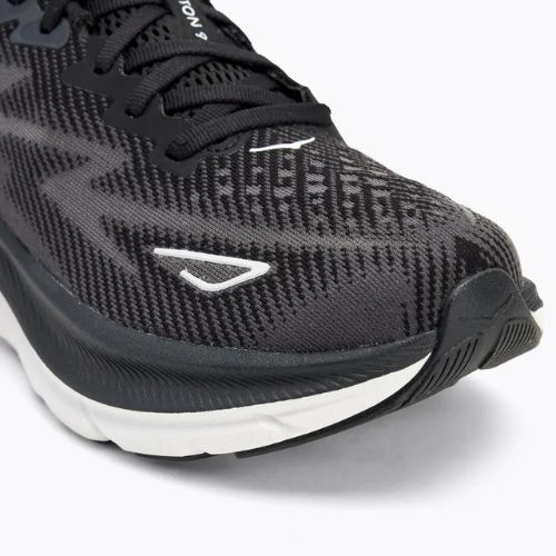 Scarpe da corsa da donna HOKA Clifton 9 nero/bianco