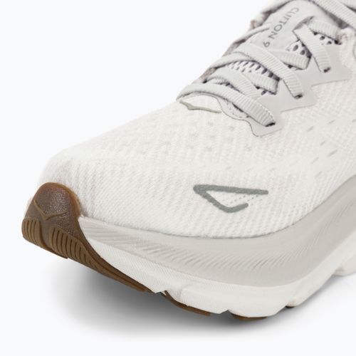 Scarpe da corsa da donna HOKA Clifton 9 nimbus cloud/bianco