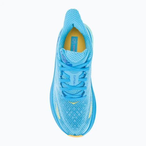 Scarpe da corsa da donna HOKA Clifton 9 giorno di nuoto / senza nuvole